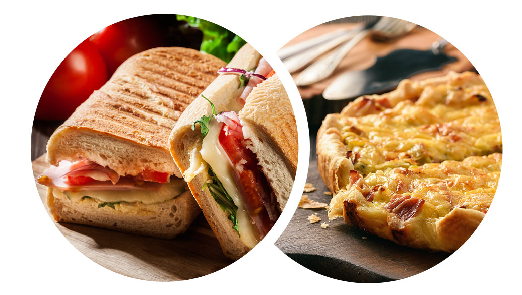 Cremolac Pizza sandwich